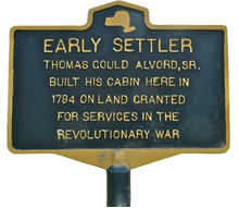 Historic Marker: Thomas Alvord