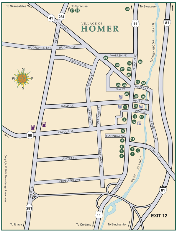 Walking Tour Map