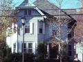 This Queen Anne dates to 1895. Originally the house had an Eastlake porch. It does, however, still retain many other Victorian era details.